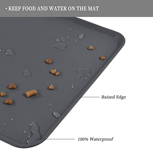 Reopet Silicone Dog Cat Bowl Mat Non-Stick Food Pad Water Cushion Waterproof - Multiple Colors, Sizes & Purposes - Image 5