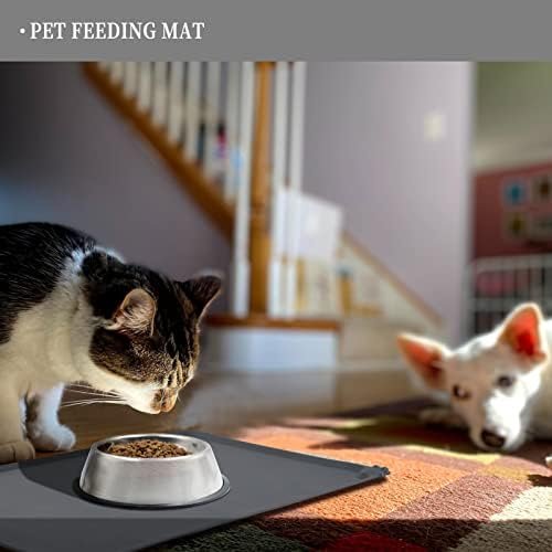 Reopet Silicone Dog Cat Bowl Mat Non-Stick Food Pad Water Cushion Waterproof - Multiple Colors, Sizes & Purposes - Image 7